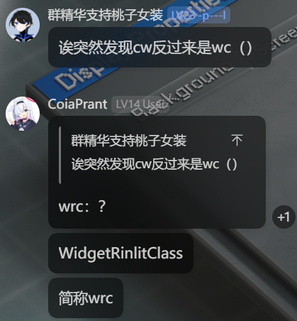 Widget Rinlit Class